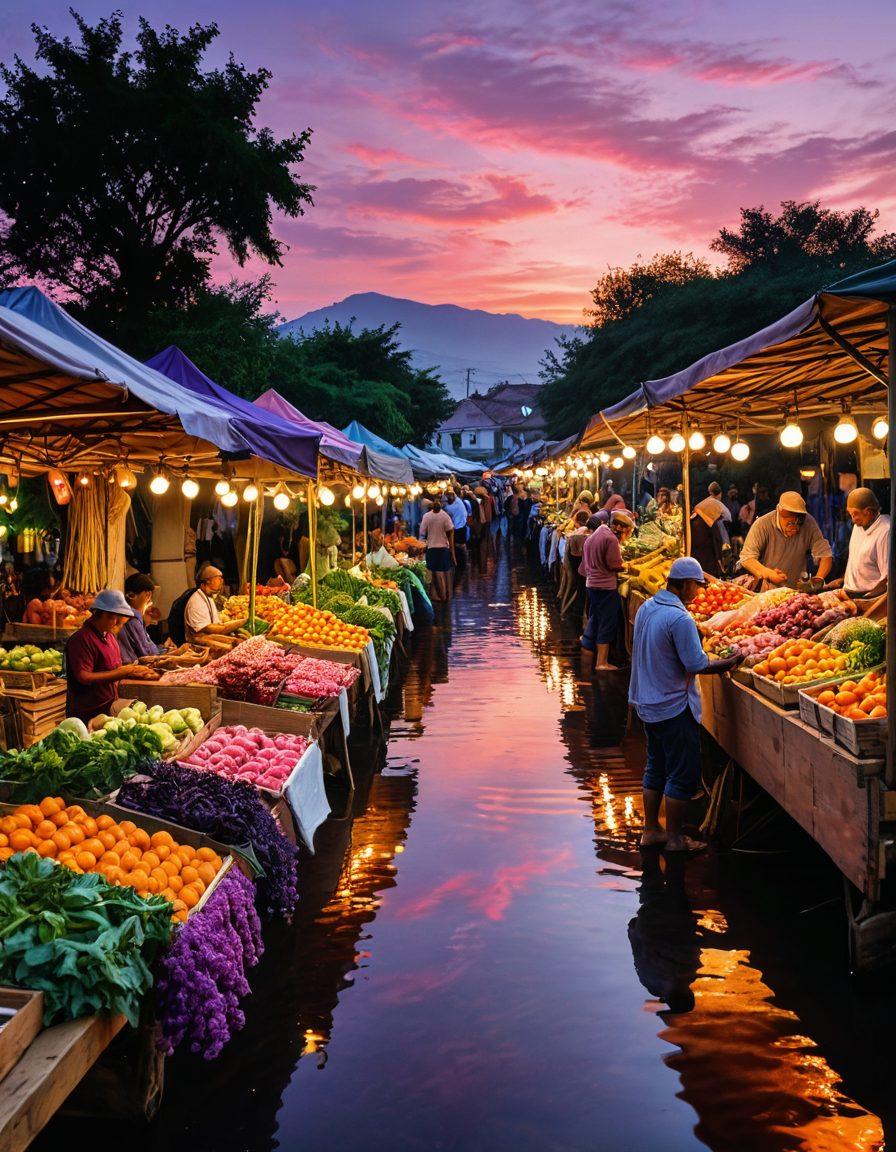 A captivating composition showcasing a diverse group of photographers capturing various scenes, each holding a camera, set against a backdrop of breathtaking landscapes and urban vistas. Include elements like a colorful sunset, bustling street markets, and serene nature spots, embodying the essence of visual storytelling. Vibrant colors and dynamic angles highlight their creative process. super-realistic. warm tones. photojournalistic style.